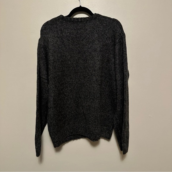 POLO Grey Jacquard Knit Sweater - Picture 6 of 6